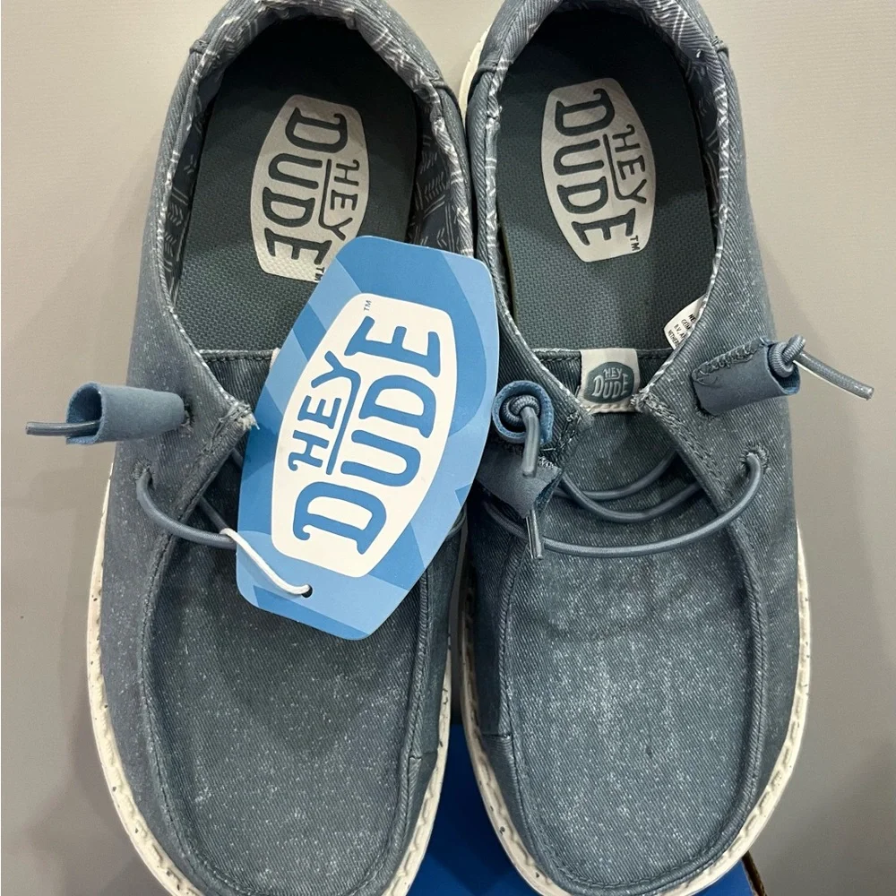 Hey Dude Woman’s‎ Denim Blue Moccasins